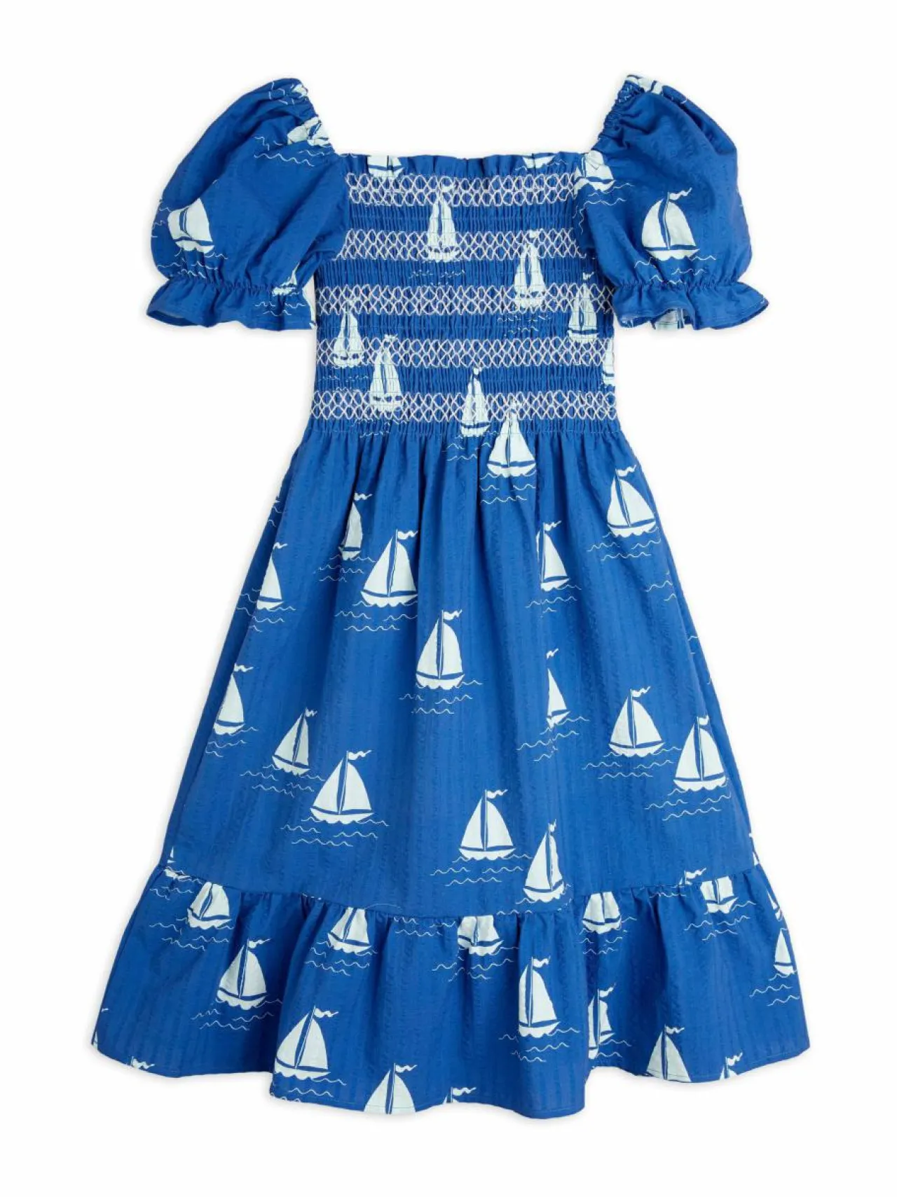 Mini Rodini Sailing Boats -smokkirypytetty mekko^ Mekot & Hameet|Mekot & Hameet