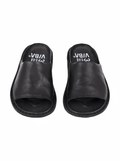 Sandaalit<VIBAe Saint Tropez -nahkasandaalit PRETO BLACK