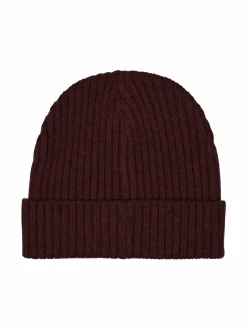 Hatut & Pipot<CONSTRUE Samae-merinovillapipo 68 DARK MAROON