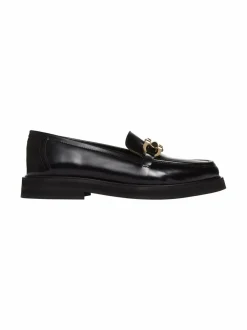 Kävelykengät & Loaferit<Flattered Samantha big chain -nahkaloaferit 001 BLACK