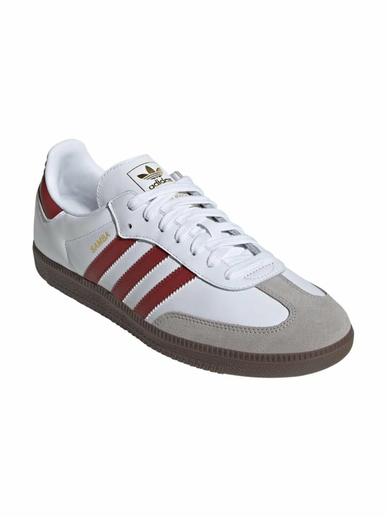 Urheilujalkineet|Tennarit & Sneakerit<adidas Originals Samba-nahkatennarit JH8798 FTWWHT/PRERUB/CGRANI