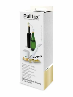 Baari- & Viinitarvikkeet<Pulltex Samppanjan korkki ja pullonavaaja WHITE
