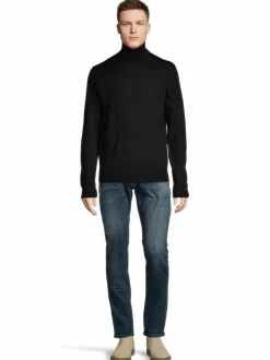 Neuleet<CONSTRUE San Antonio -merinoneulepaita BLACK EC15015