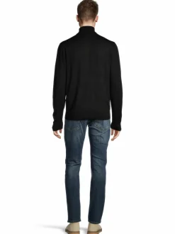 Neuleet<CONSTRUE San Antonio -merinoneulepaita BLACK EC15015