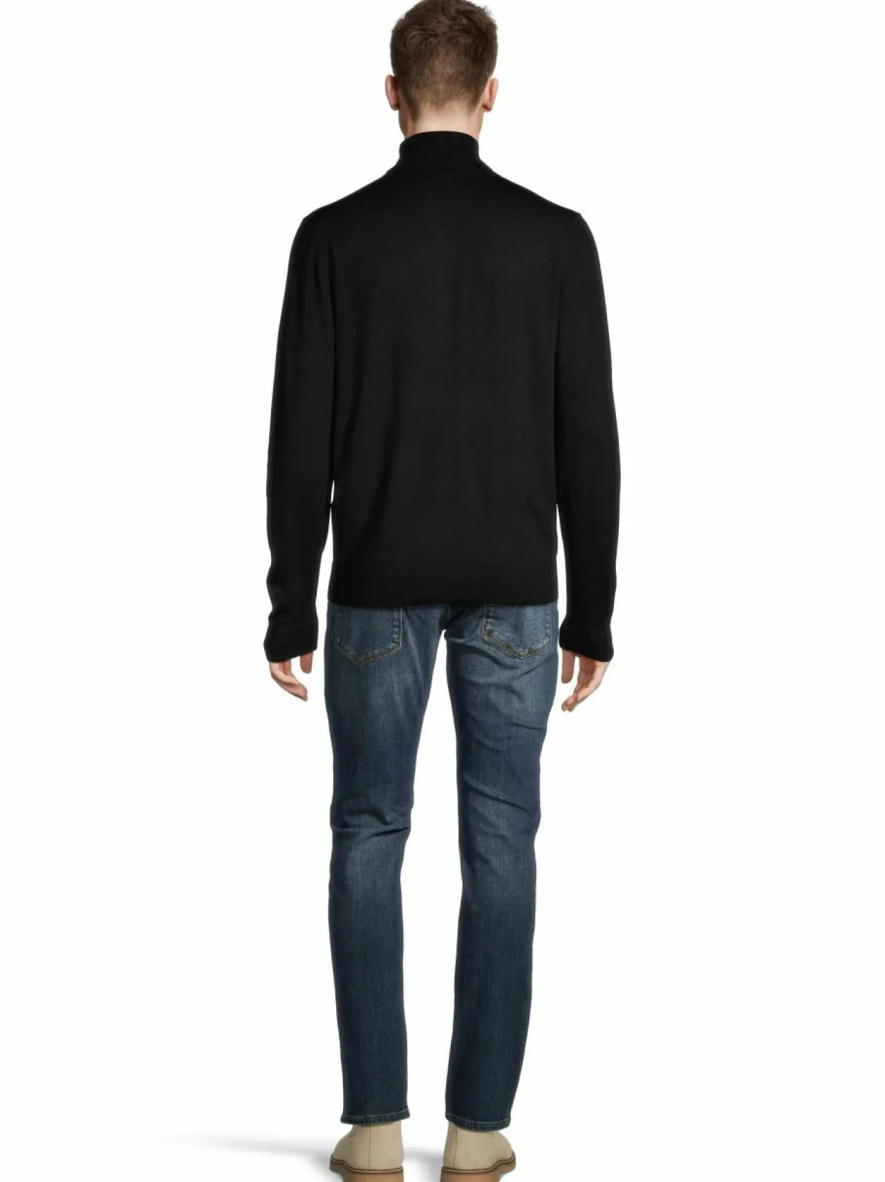 Neuleet<CONSTRUE San Antonio -merinoneulepaita BLACK EC15015
