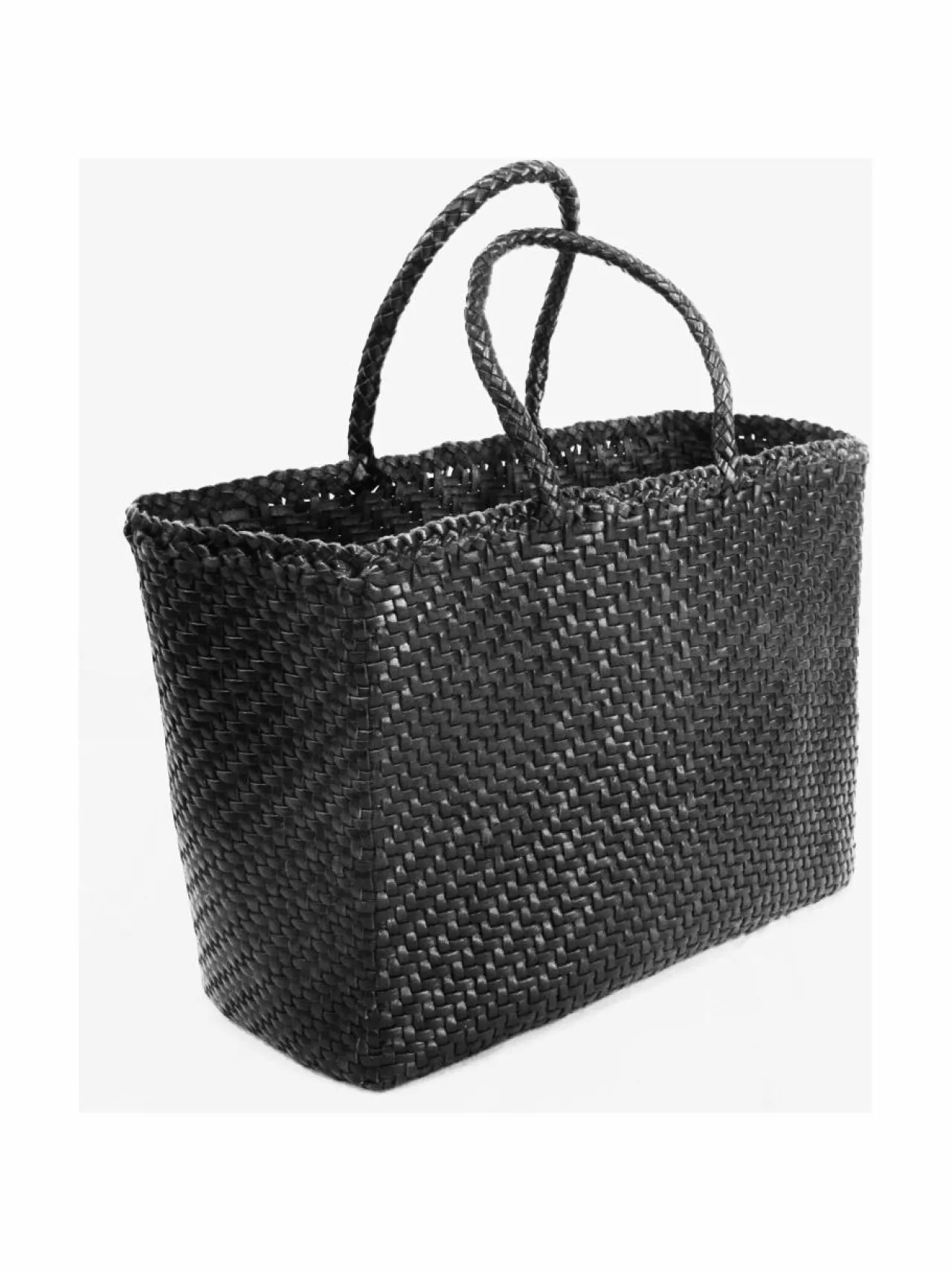 Shopperit<Dragon Diffusion Santa Croce Large -nahkalaukku BLACK