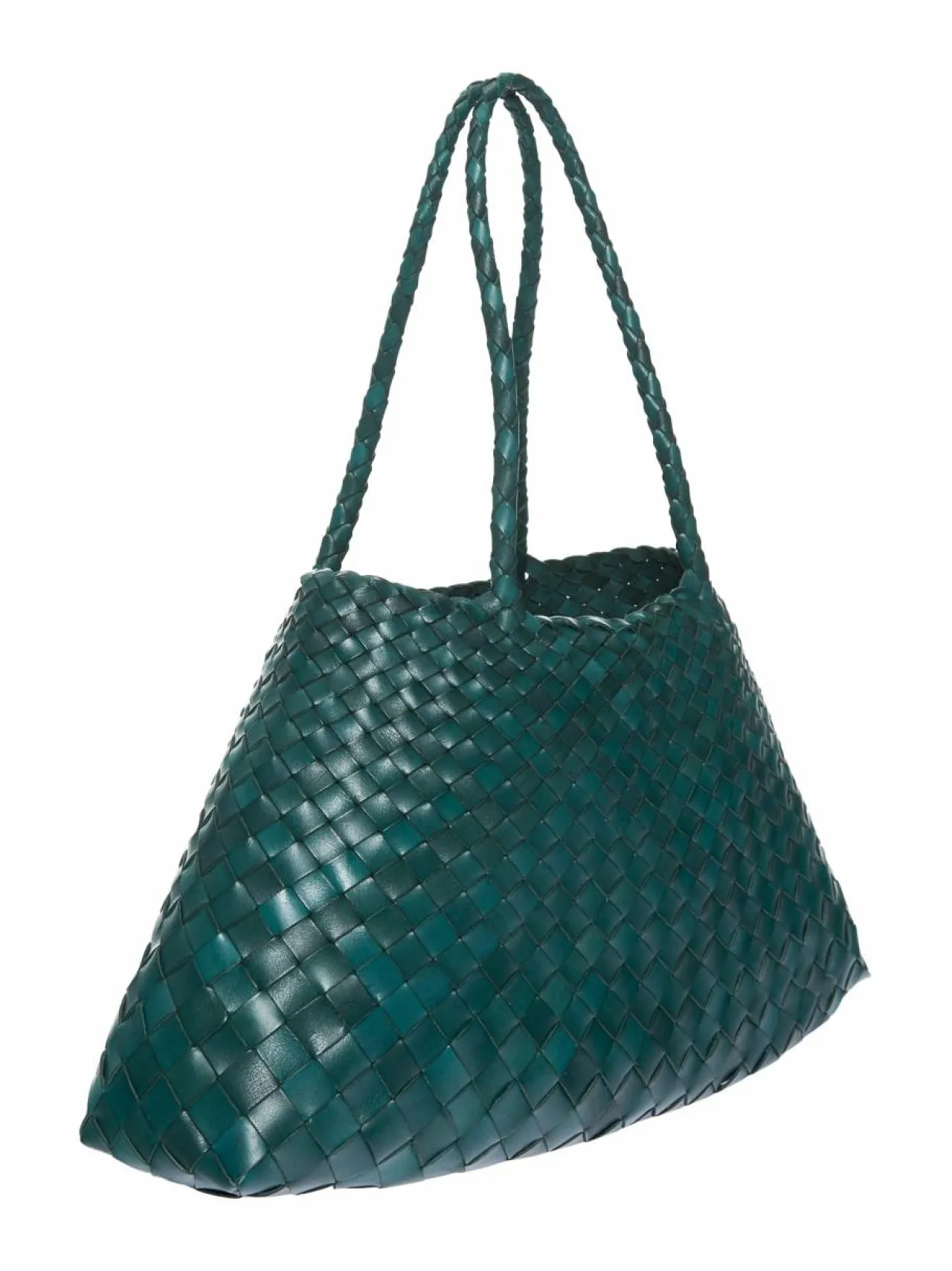 Shopperit<Dragon Diffusion Santa Croce Large -nahkalaukku FOREST