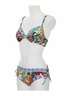 Uima-Asut<Sunflair Santorini-bikinit 199 WHITE-MULTICOLOR