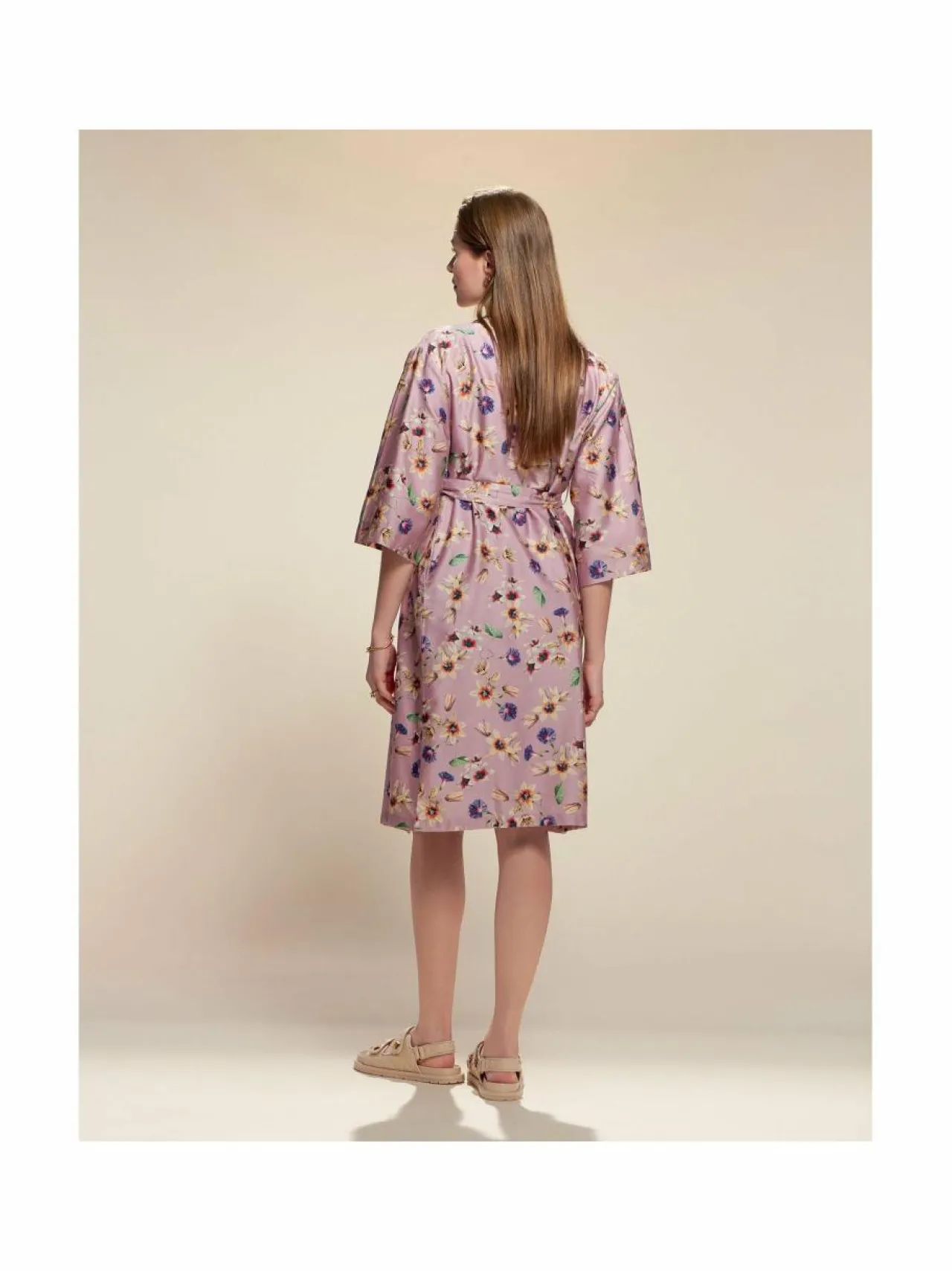 Yö- & Oloasut<Essenza Sarai Fiorre Kimono -aamutakki PALE LILAC