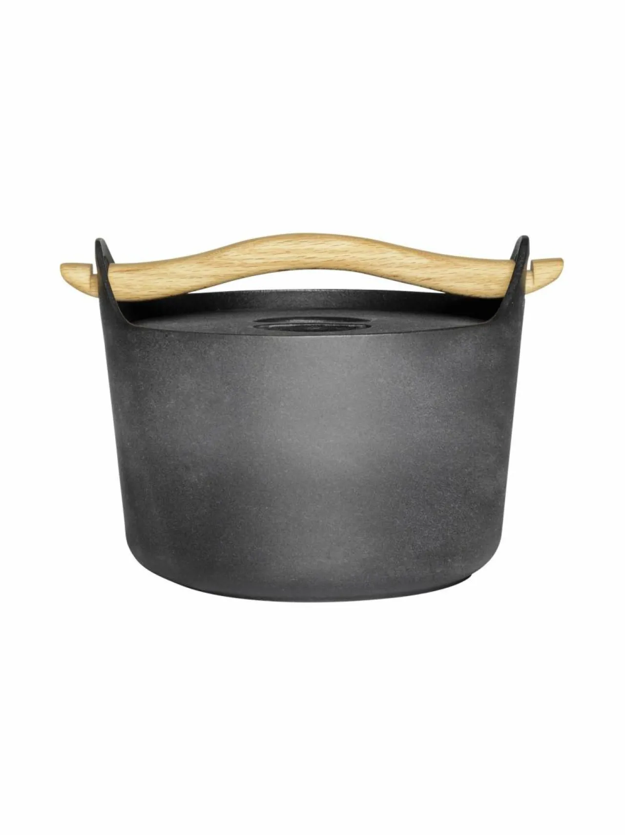Keitto- & Paistoastiat<Iittala Sarpaneva-valurautapata 3 l MUSTA