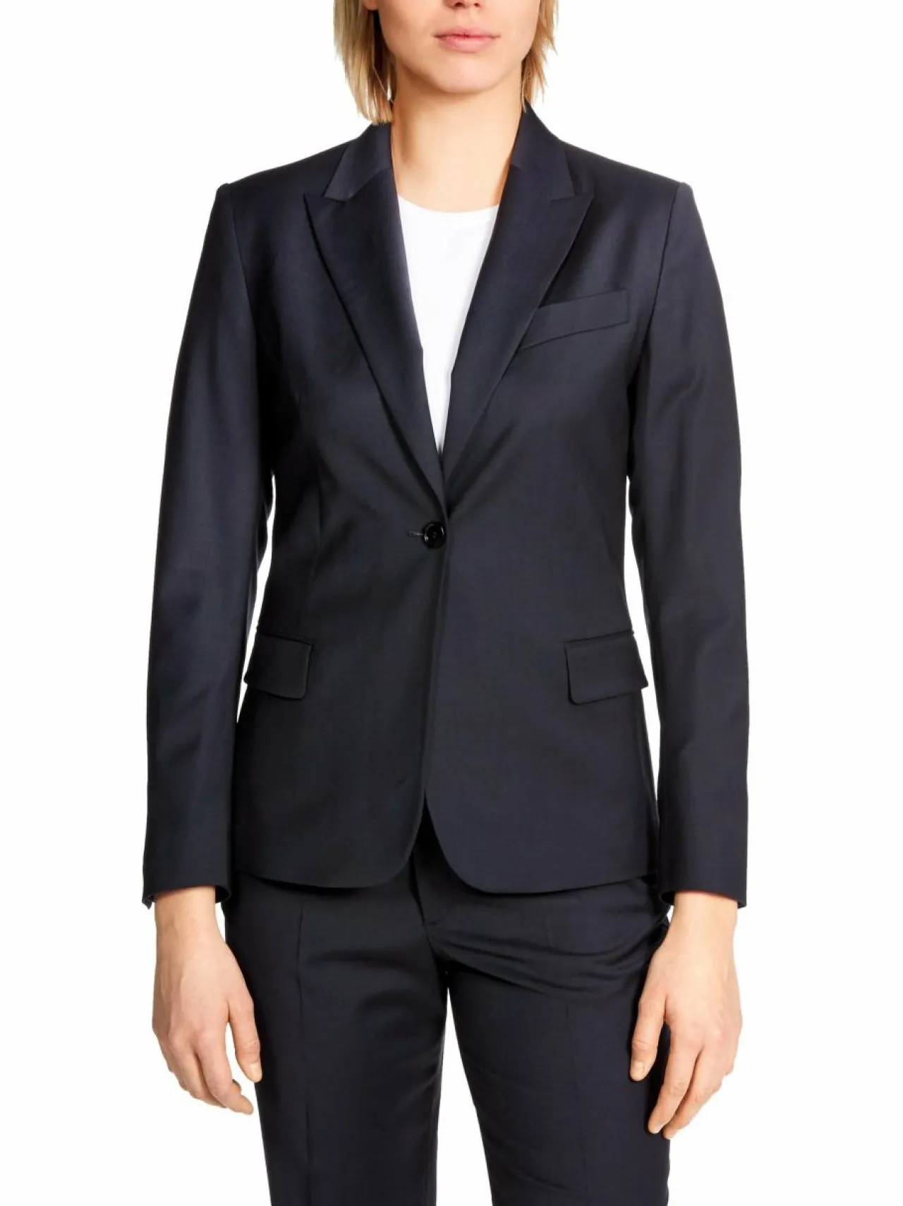 Bleiserit & Jakut<Filippa K Sasha Cool Wool -villableiseri DARK NAVY