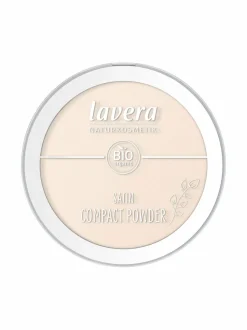 Meikit<Lavera Satin Compact Powder -kivipuuteri 9.5 g LIGHT 01