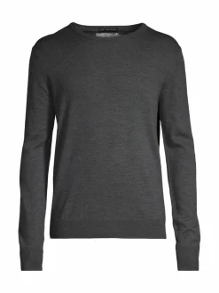 Neuleet<CONSTRUE Saul-merinoneulepaita DK.GREY MEL. EC15055