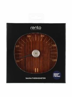 Sauna<Rento Saunan lämpömittari NATURAL