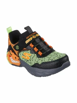 Tennarit & Sneakerit<Skechers Saurus Dino- sneakerit vilkkuvaloilla BKOR BLACK ORANGE
