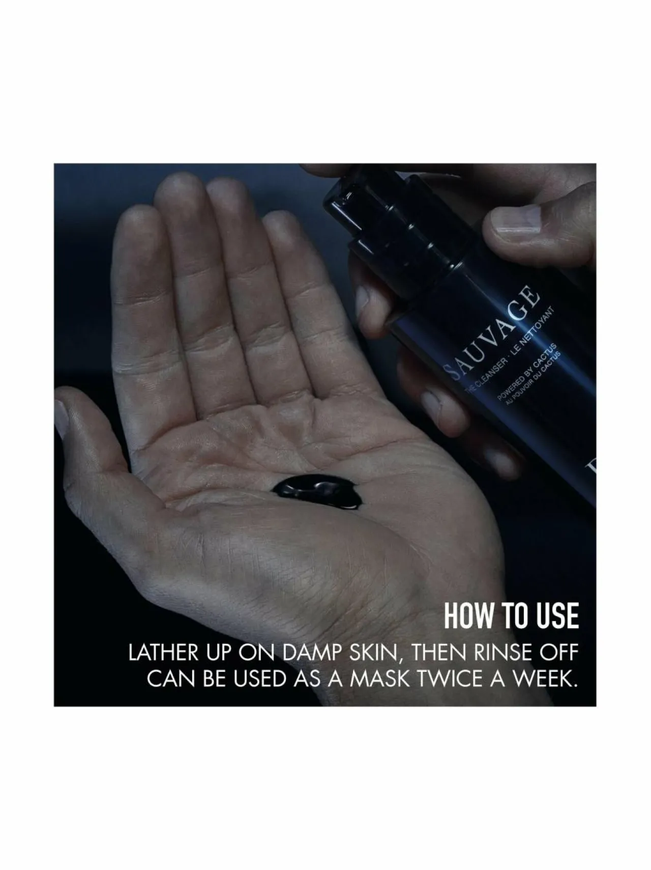 DIOR Sauvage The Cleanser -puhdistusgeeli^ Kasvojenhoito