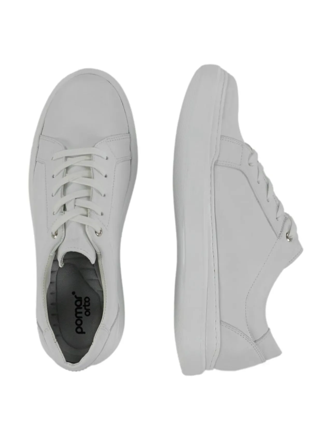 Tennarit & Sneakerit<Pomar +plus SAVI Miesten Pomar+ sneakerit WHITE NAPPA