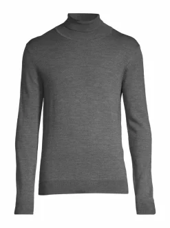 Neuleet<Cap Horn Sawyer-merinoneulepaita GREY MEL. EC20188