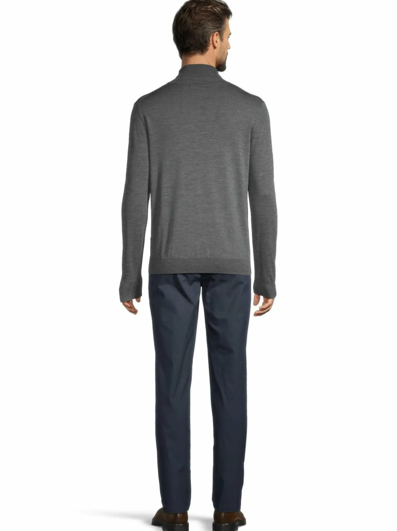 Neuleet<Cap Horn Sawyer-merinoneulepaita GREY MEL. EC20188