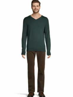 Neuleet<Cap Horn Scott-merinoneulepaita DK. GREEN EC19139