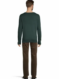 Neuleet<Cap Horn Scott-merinoneulepaita DK. GREEN EC19139