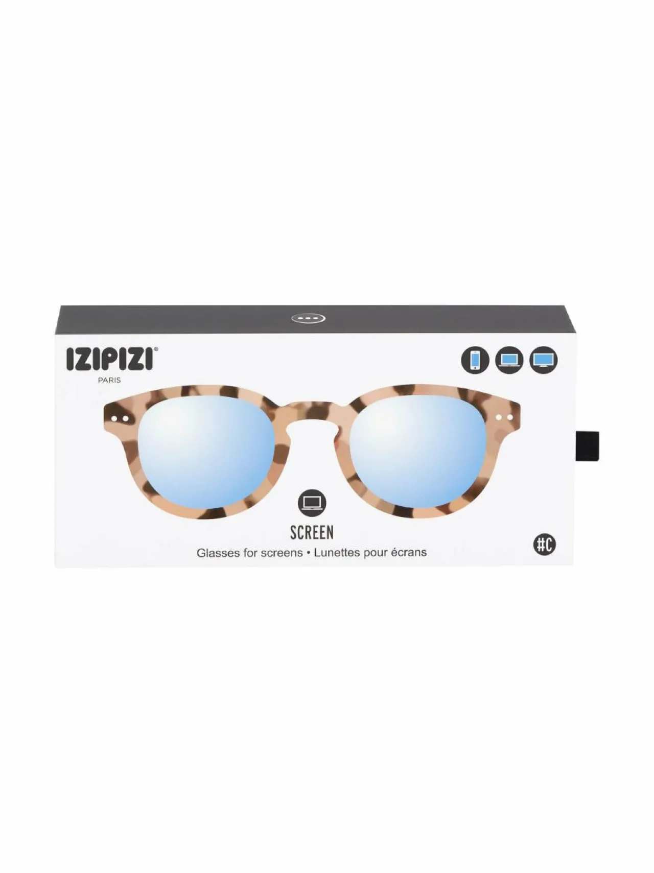 Lukulasit|Lukulasit<IZIPIZI Screen #C -sinivalolasit LIGHT TORTOISE