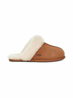 Aamutossut<UGG Scuffette II -nahkatossut CHESTNUT