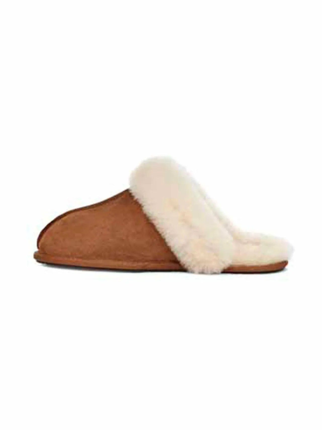 Aamutossut<UGG Scuffette II -nahkatossut CHESTNUT