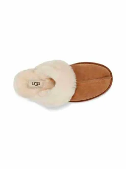 Aamutossut<UGG Scuffette II -nahkatossut CHESTNUT
