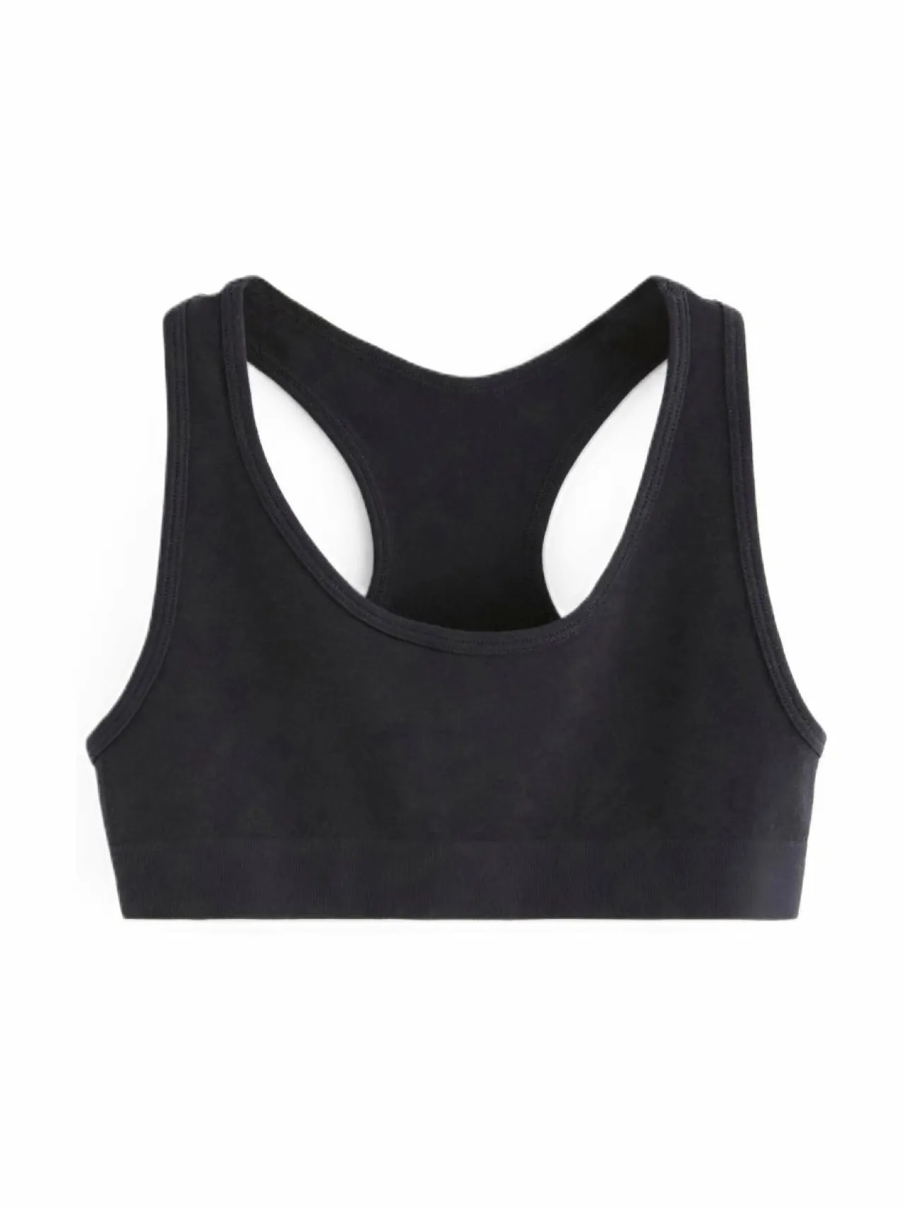 Alusvaatteet<Lindex Seamless Basic - saumaton toppi 80 BLACK