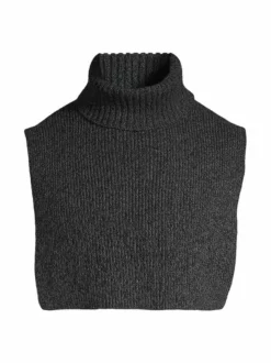 Huivit & Kaulaliinat<CONSTRUE Seamus-merino-kashmirneulekaulus BLACK AB YARN 476