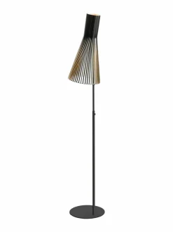 Lattiavalaisimet<Secto Design Secto Birch -lattiavalaisin BLACK