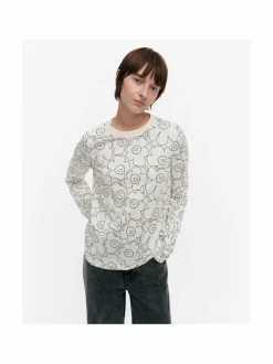Marimekko Sekunti Piirto Unikko -trikoopaita^ Paidat & Puserot