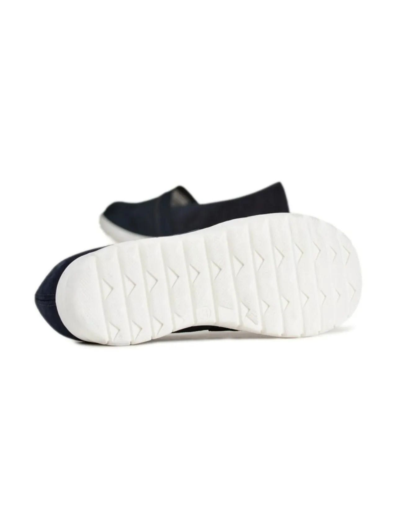 Kävelykengät & Loaferit<Pomar SELJA Naisten stretch ballerinat OCEAN STRETCH TEXTILE/OCEAN SUEDEWHT SOLE