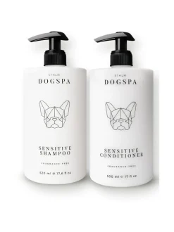 STHLM DOGSPA Sensitive shampoo + hoitoaine tuplapakkaus^ Hoitotuotteet Ja -Tarvikkeet