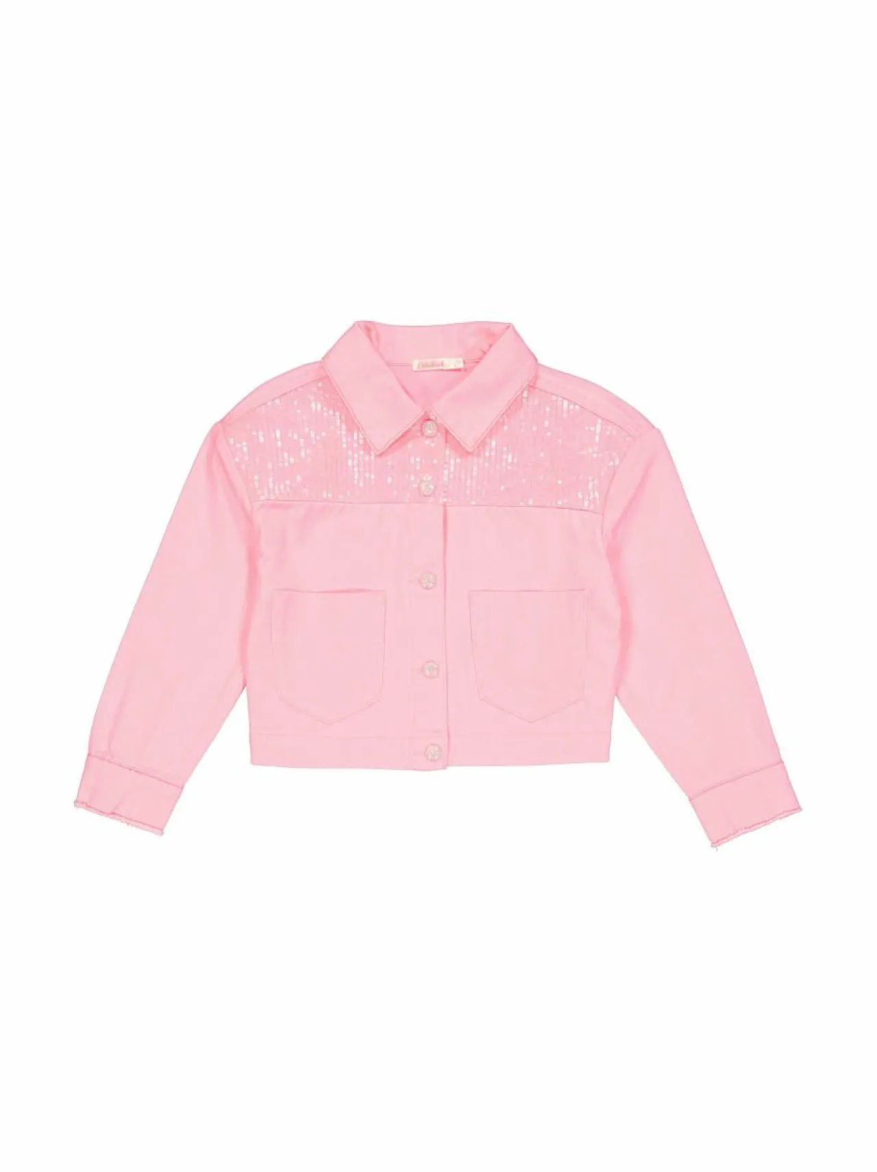 Billieblush Sequins Denim -farkkutakki^ Ulkoiluvaatteet|Ulkoiluvaatteet