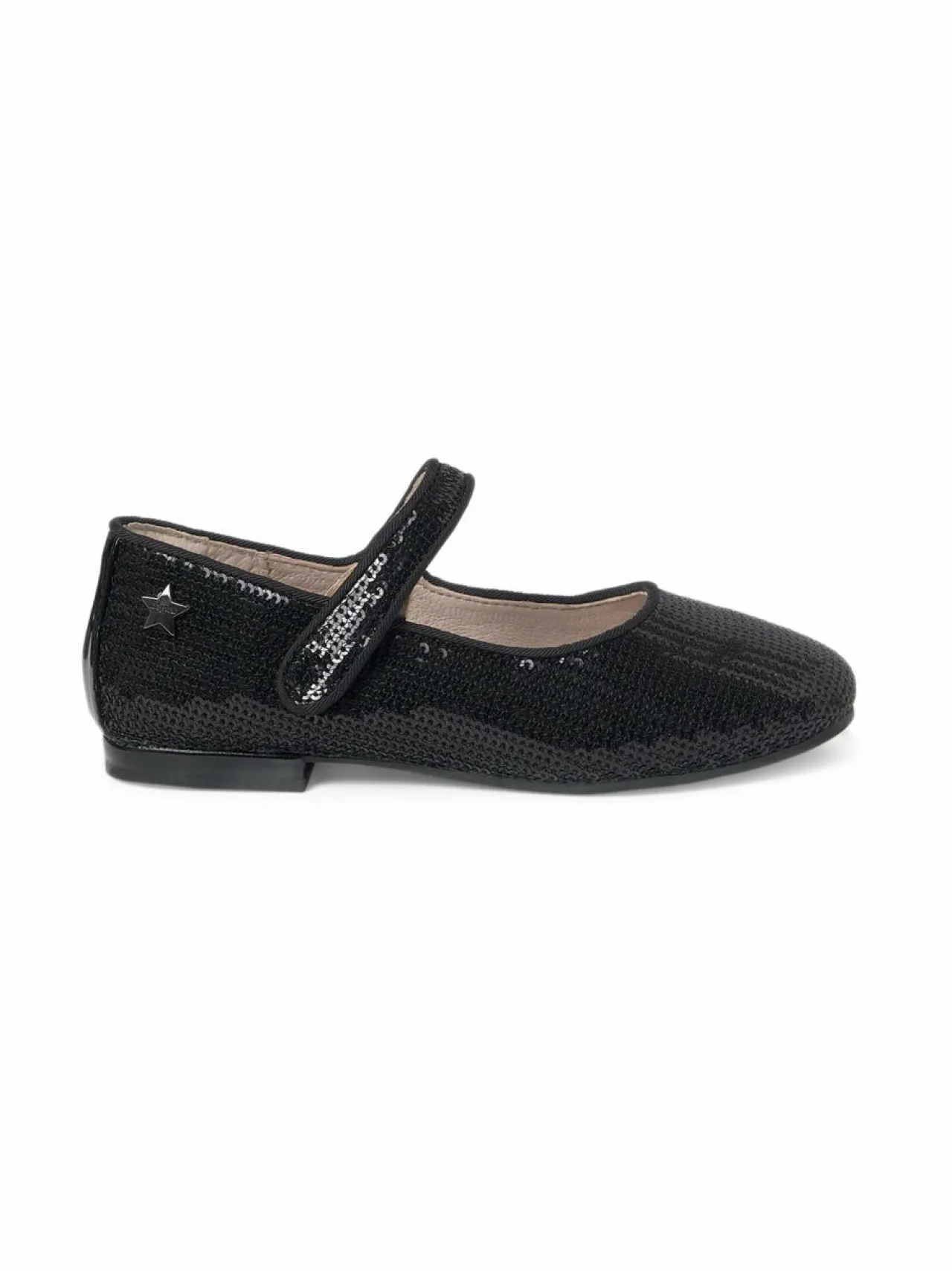 Ballerinat & Juhlakengät<Mayoral Sequins Flats -juhlaballerinat 46 BLACK