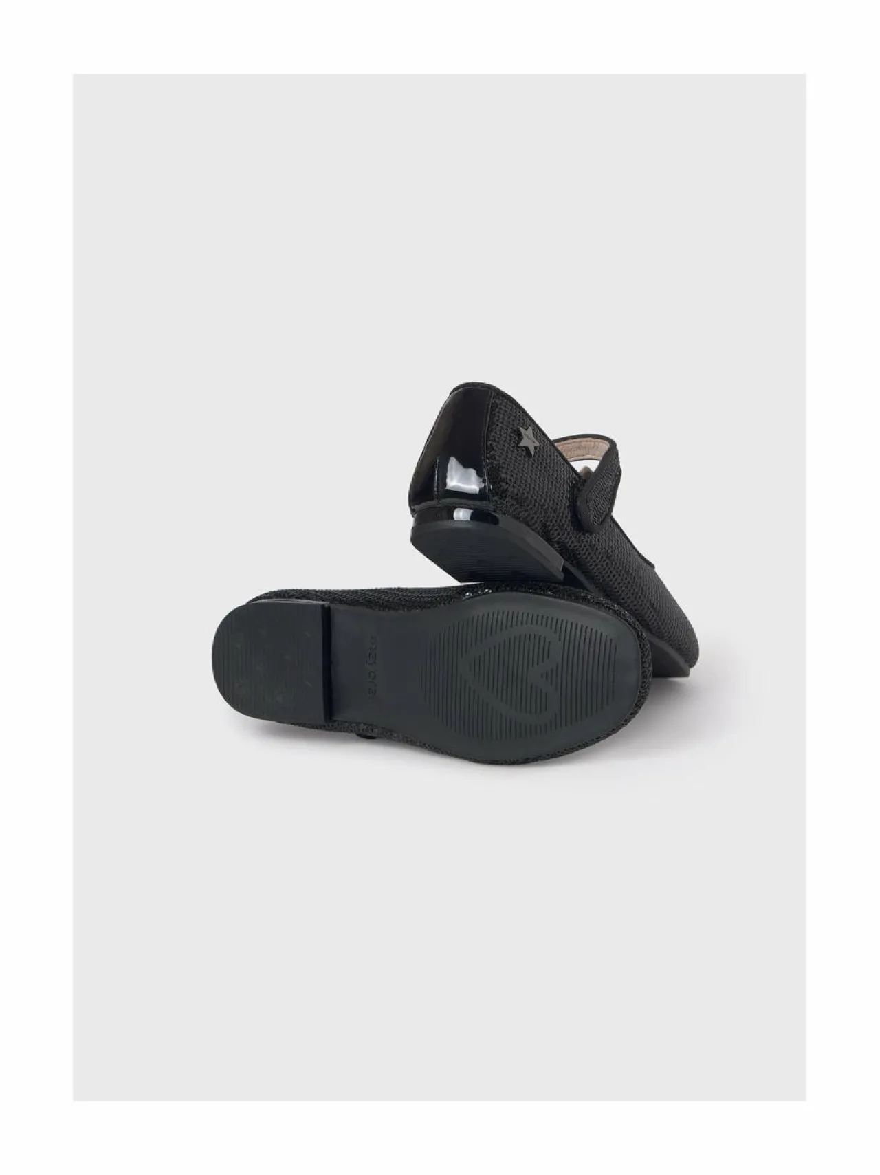 Ballerinat & Juhlakengät<Mayoral Sequins Flats -juhlaballerinat 46 BLACK