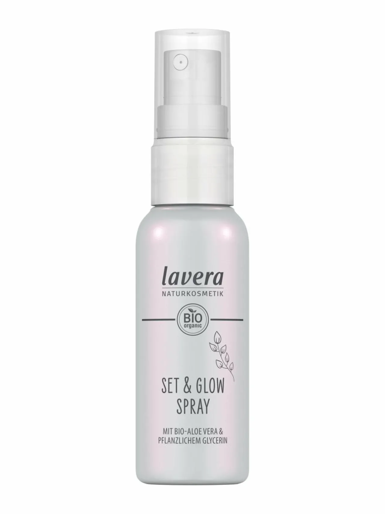 Meikit<Lavera Set & Glow Setting Spray -meikinkiinnityssuihke