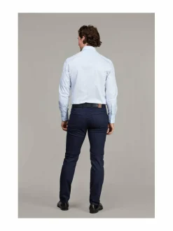 Housut<HANSEN&JACOB Sew Pan Oxford -housut NAVY 48