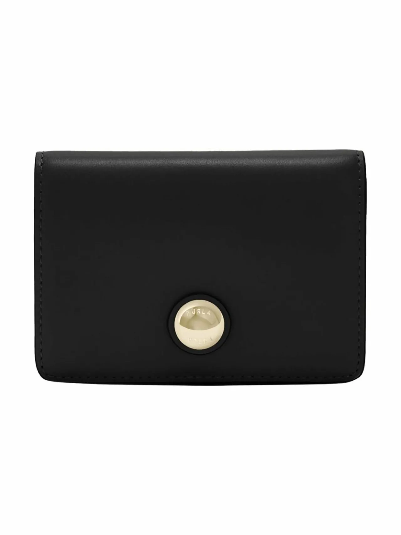 Lompakot & Kotelot<Furla Sfera M Compact -nahkalompakko O6000 NERO