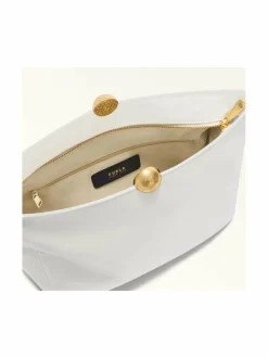 Pikkulaukut<Furla Sfera Soft M Clutch -nahkalaukku 1704S MARSHMALLOW