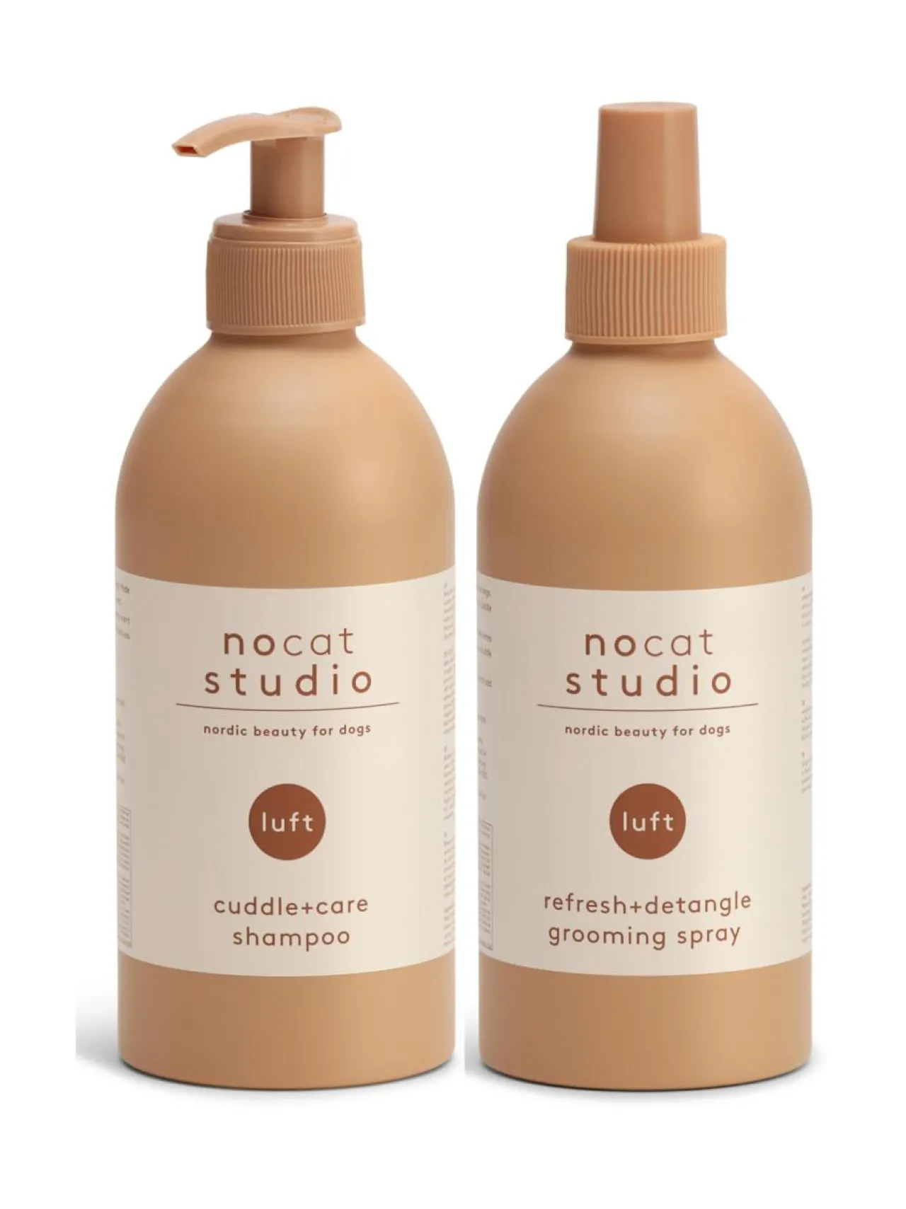 nocat studio Shampoo ja hoitosuihke tuplapakkaus - LUFT^ Hoitotuotteet Ja -Tarvikkeet