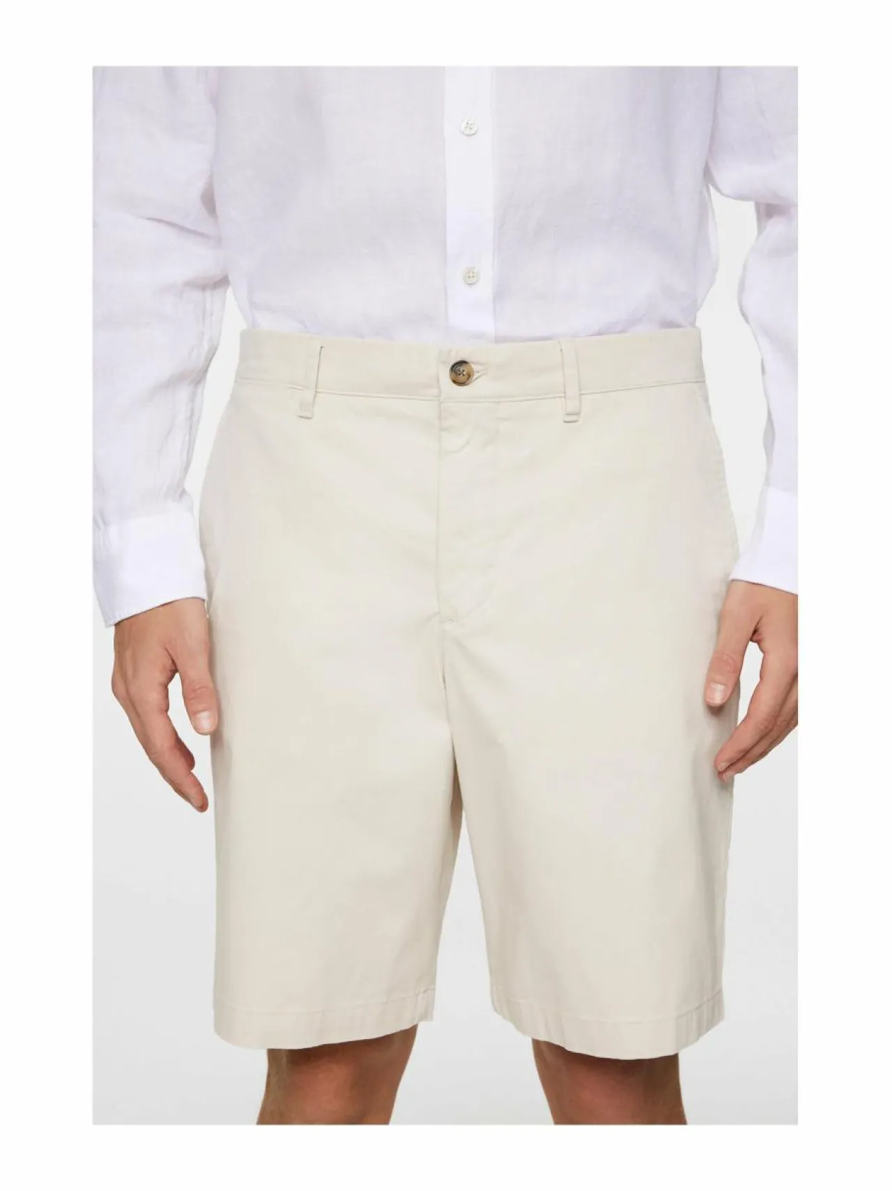 Housut<J.Lindeberg Shane Cloud Satin -shortsit U029 MOONBEAM