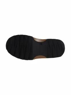 Nilkkurit<EMU Australia Sharky Mini -mokkanahkanilkkurit CHESTNUT/BLACK