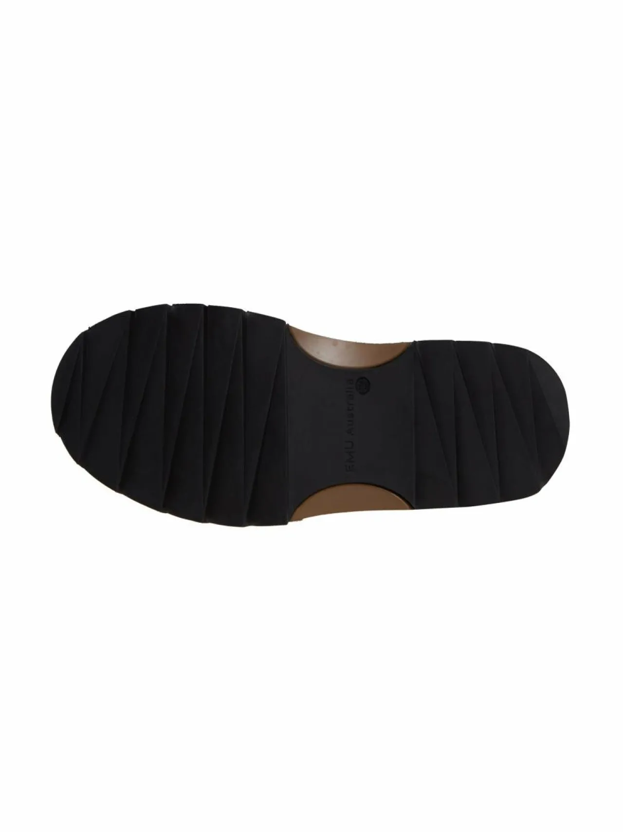 Nilkkurit<EMU Australia Sharky Mini -mokkanahkanilkkurit CHESTNUT/BLACK