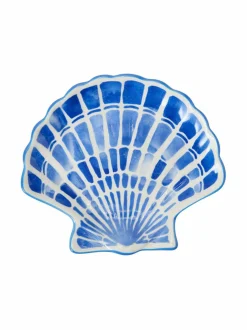 Tarjoiluastiat<Lexington Shell Small -tarjoiluastia WHITE/BLUE