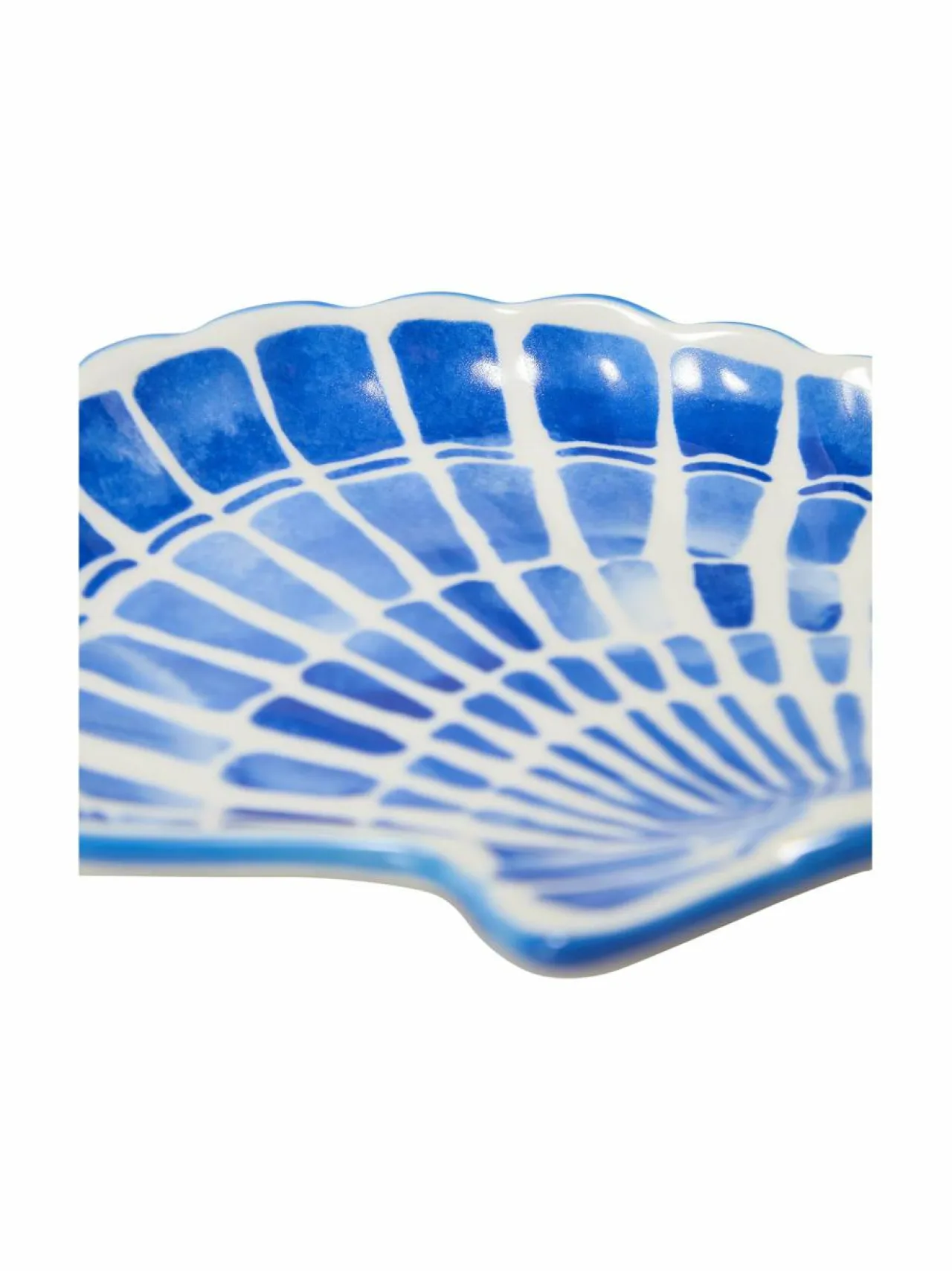 Tarjoiluastiat<Lexington Shell Small -tarjoiluastia WHITE/BLUE