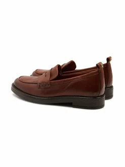 Kävelykengät & Loaferit<PAVEMENT Shelly-nahkaloaferit TAN 052