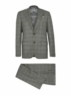 Bleiserit<SAND Copenhagen Sherman Napoli Brandon -puku 150 SMOKY GREY